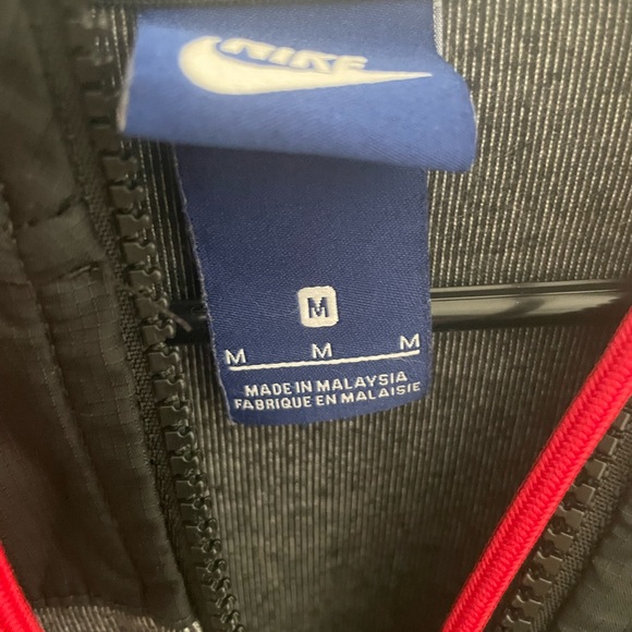 Nike Ohio State OSU Buckeye Full Zip Hoodie - Gray, Black, Scarlet Red - Medium - Picture 6 of 6